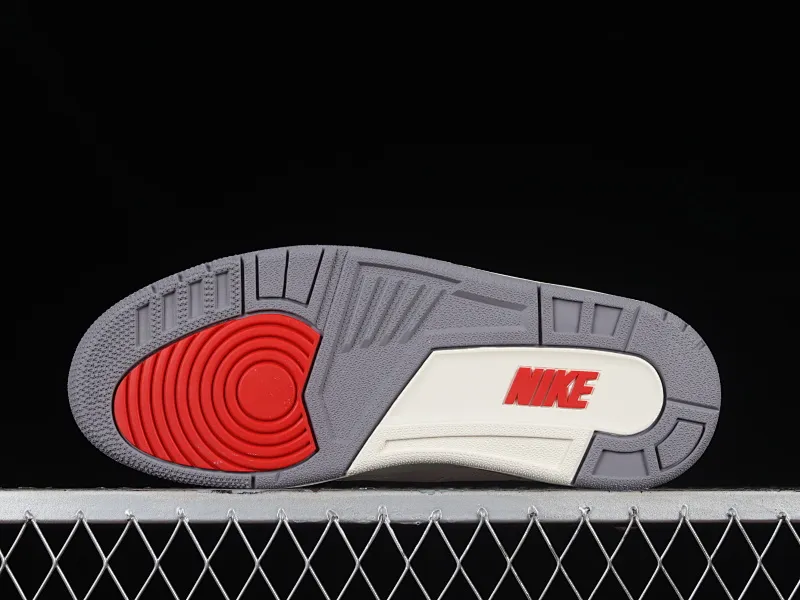 All categories Air Jordan Jordan series basketball shoes Air Jordan 3 OG version Air Jordan 3 "White Cement Reimagined" AJ3 Joe 3 new white cement top layer replica basketball shoes DN3707-100